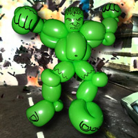 Hulk Balloon